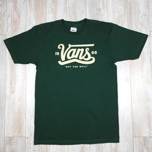 Vans Fan Here Tee Green
